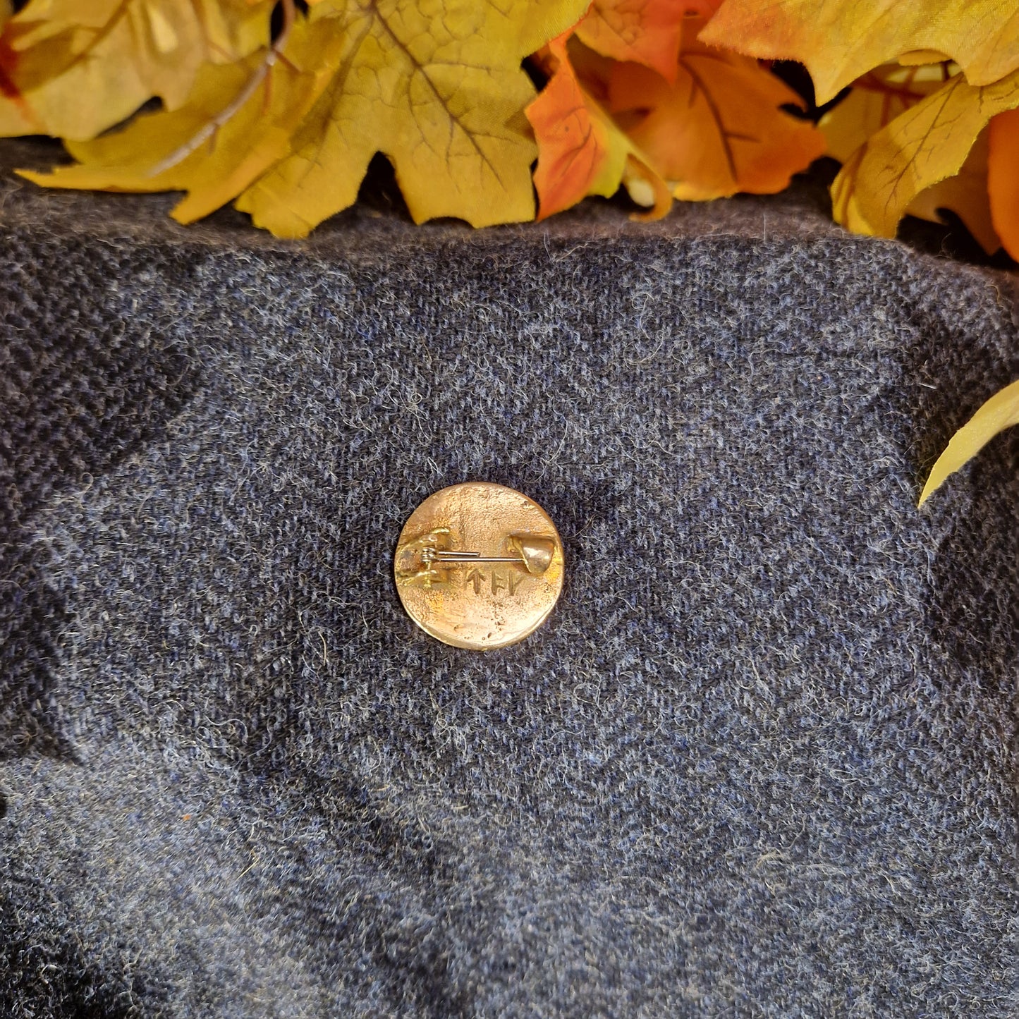 Step Pattern Brooch