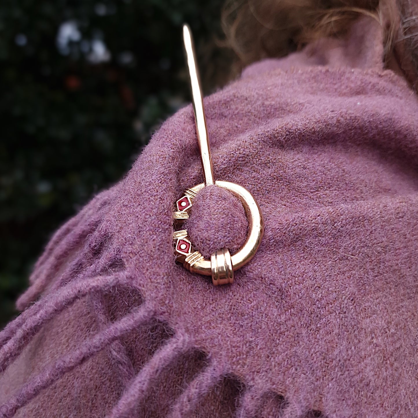 Bronze Dunadd Type G Penannular Brooches