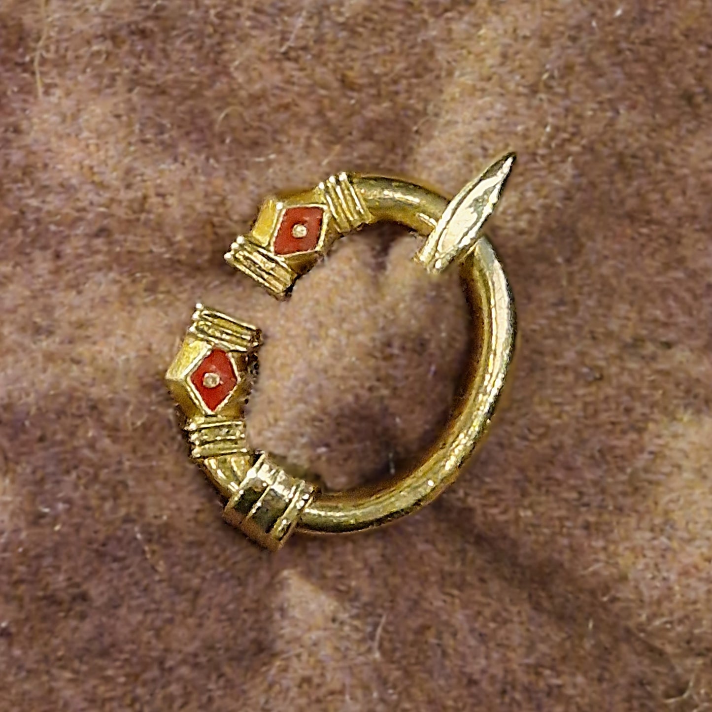Bronze Dunadd Type G Penannular Brooches