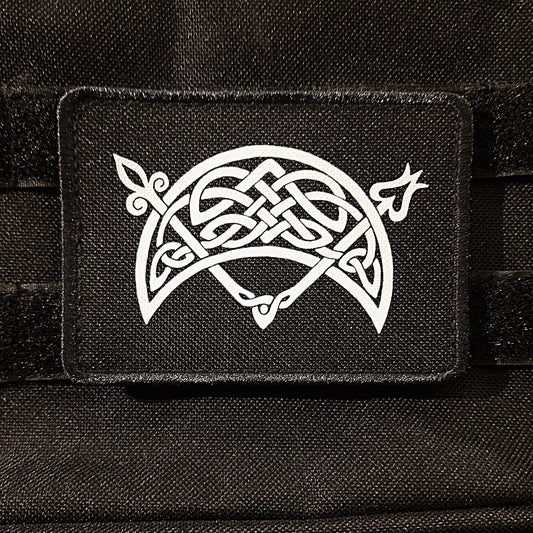 Pictish Crescent & V Rod Patch