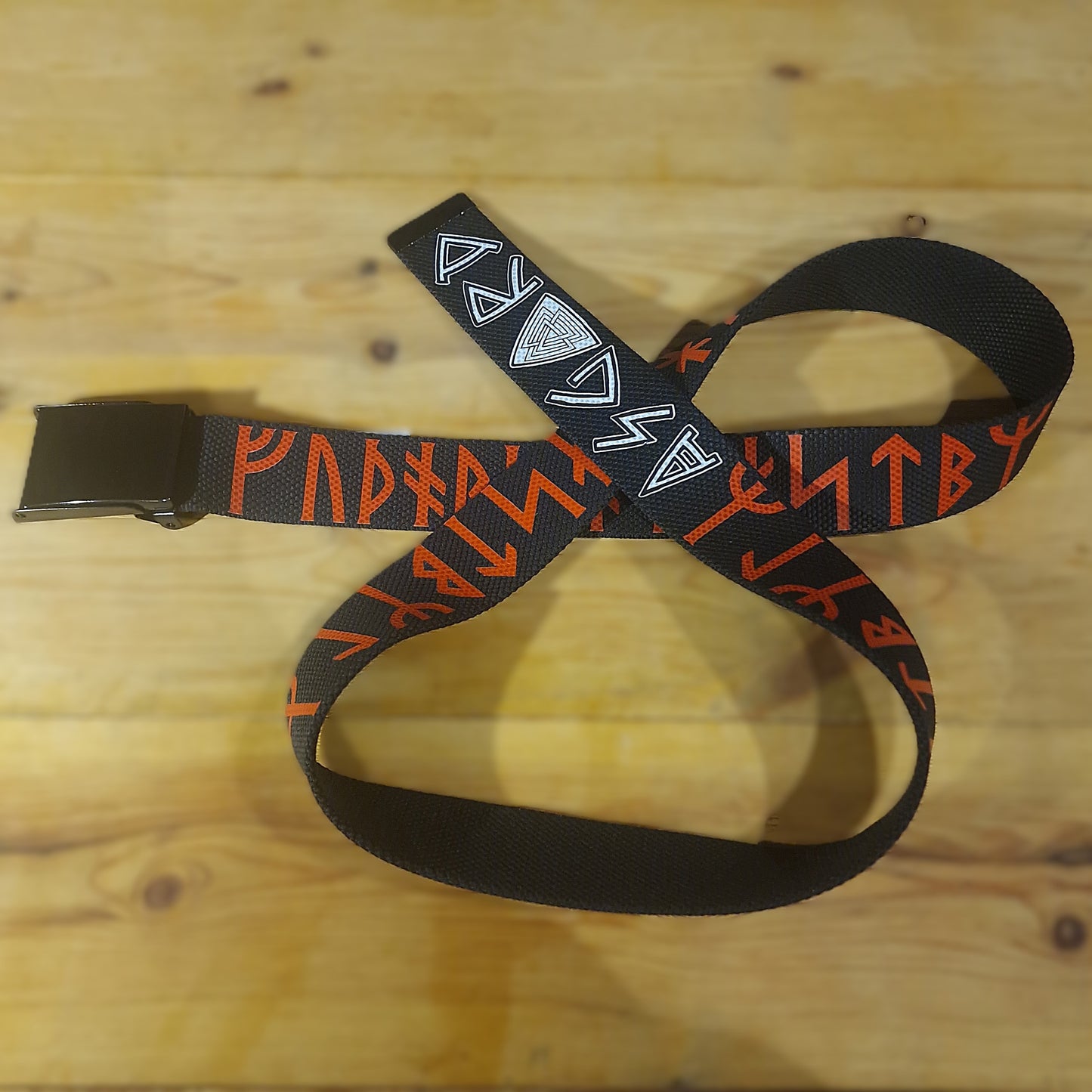 Futhark Printed Belt - Red Print