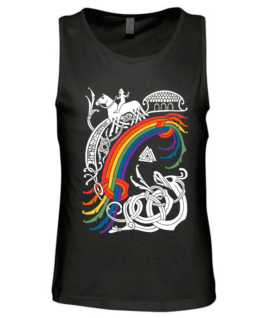 Bifrost Rainbow Bridge Unisex Vest Top