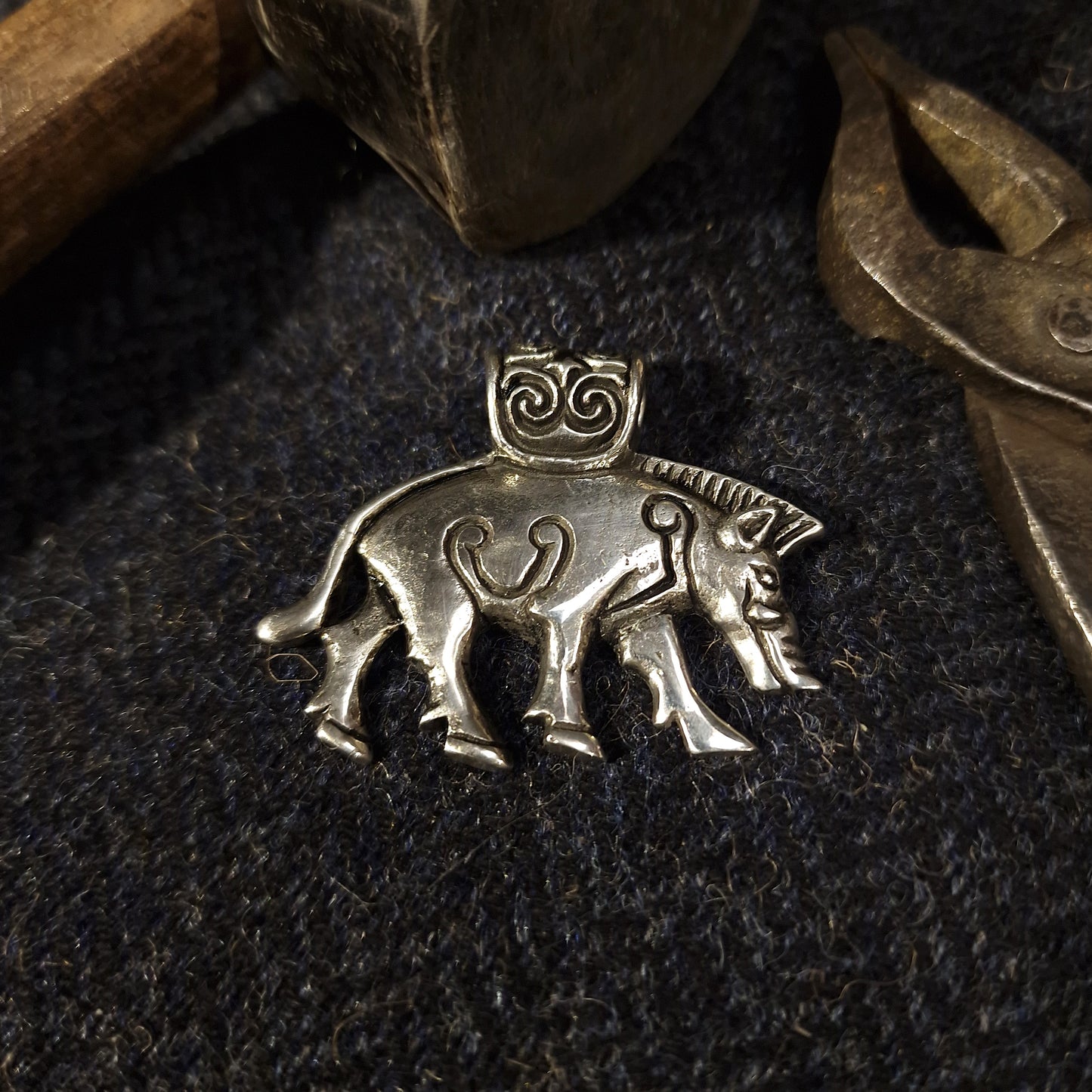 Dunadd Boar Pendant