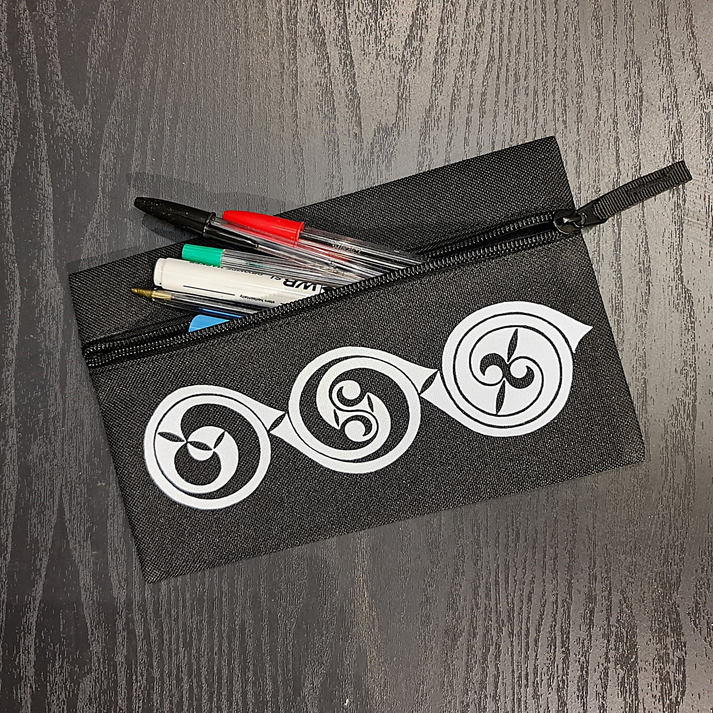 Pictish Spiral Pencil Case