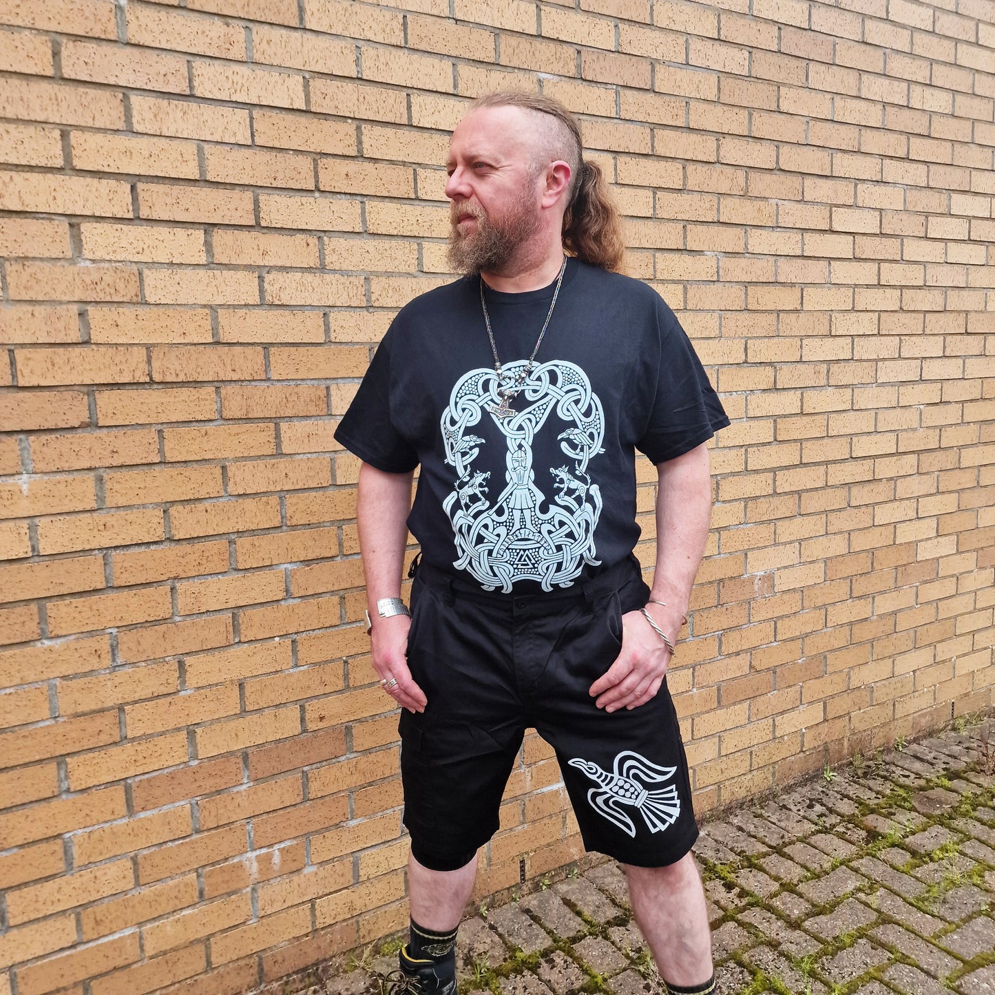 Odin's Raven Cargo Shorts