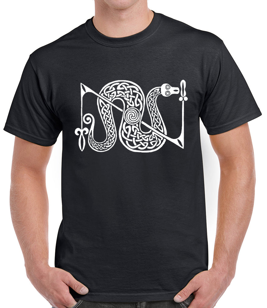 Pictish Snake And Z Rod Unisex T-shirt