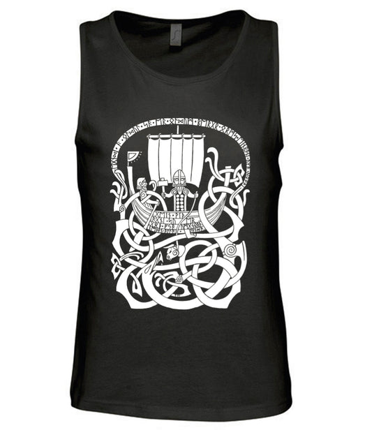 Thor Goes Fishing - Unisex Vest Top