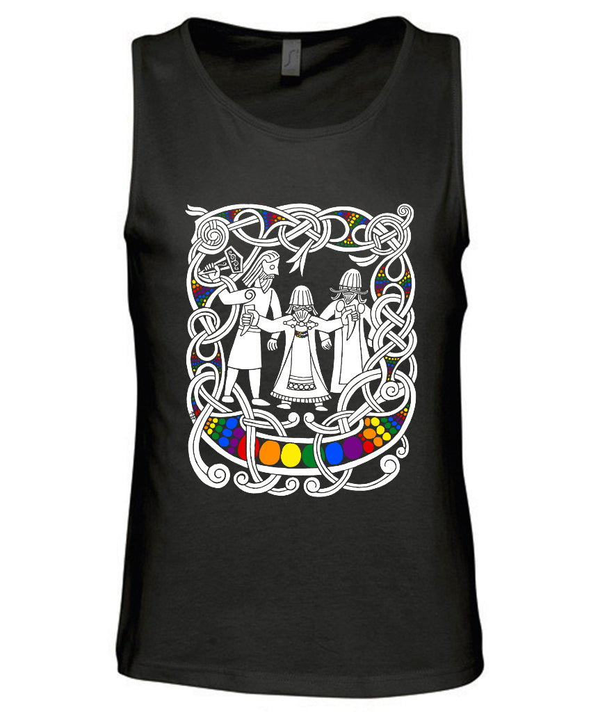 Thor's Wedding Unisex Vest top