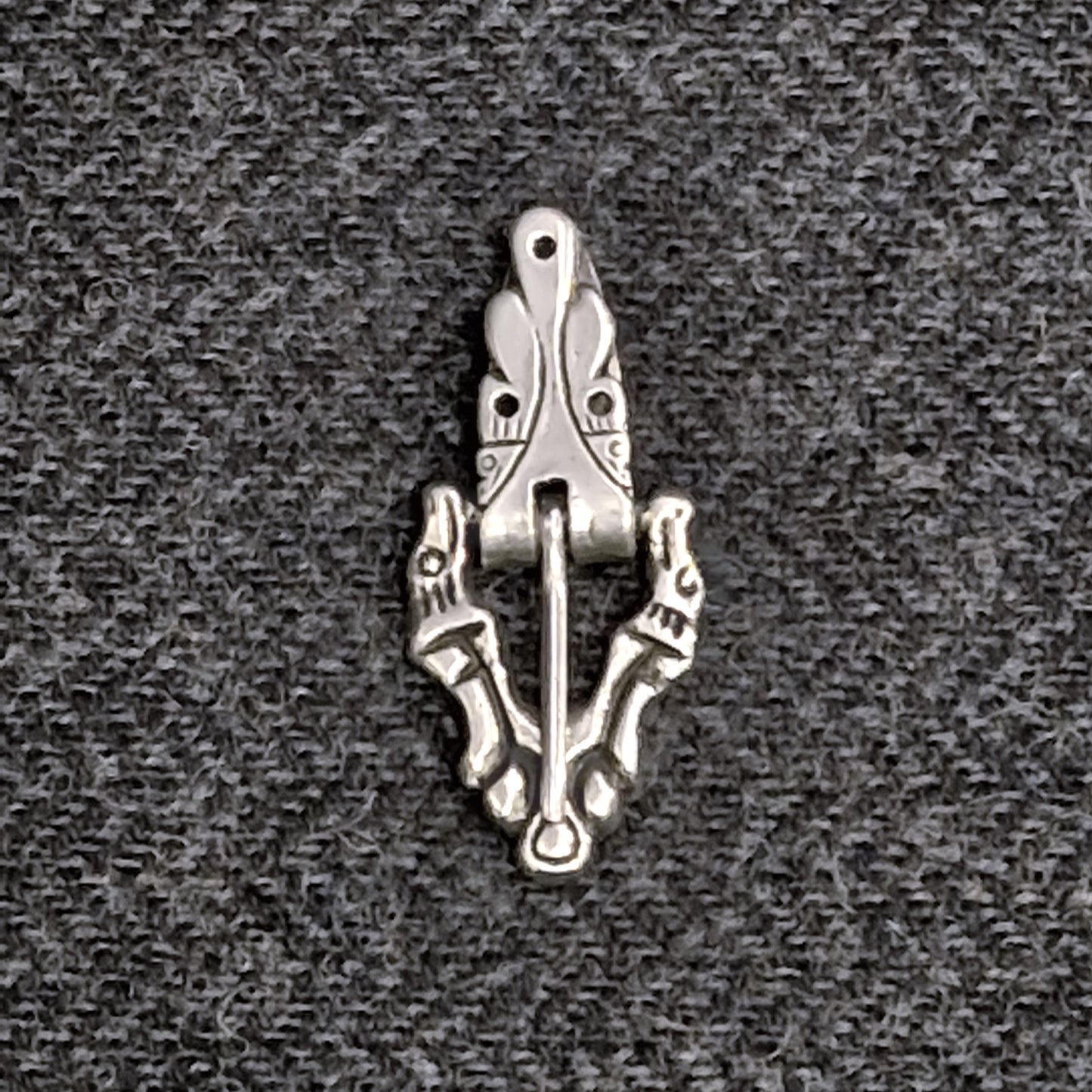 Half Inch York Buckle with Plate and Iron Tongue