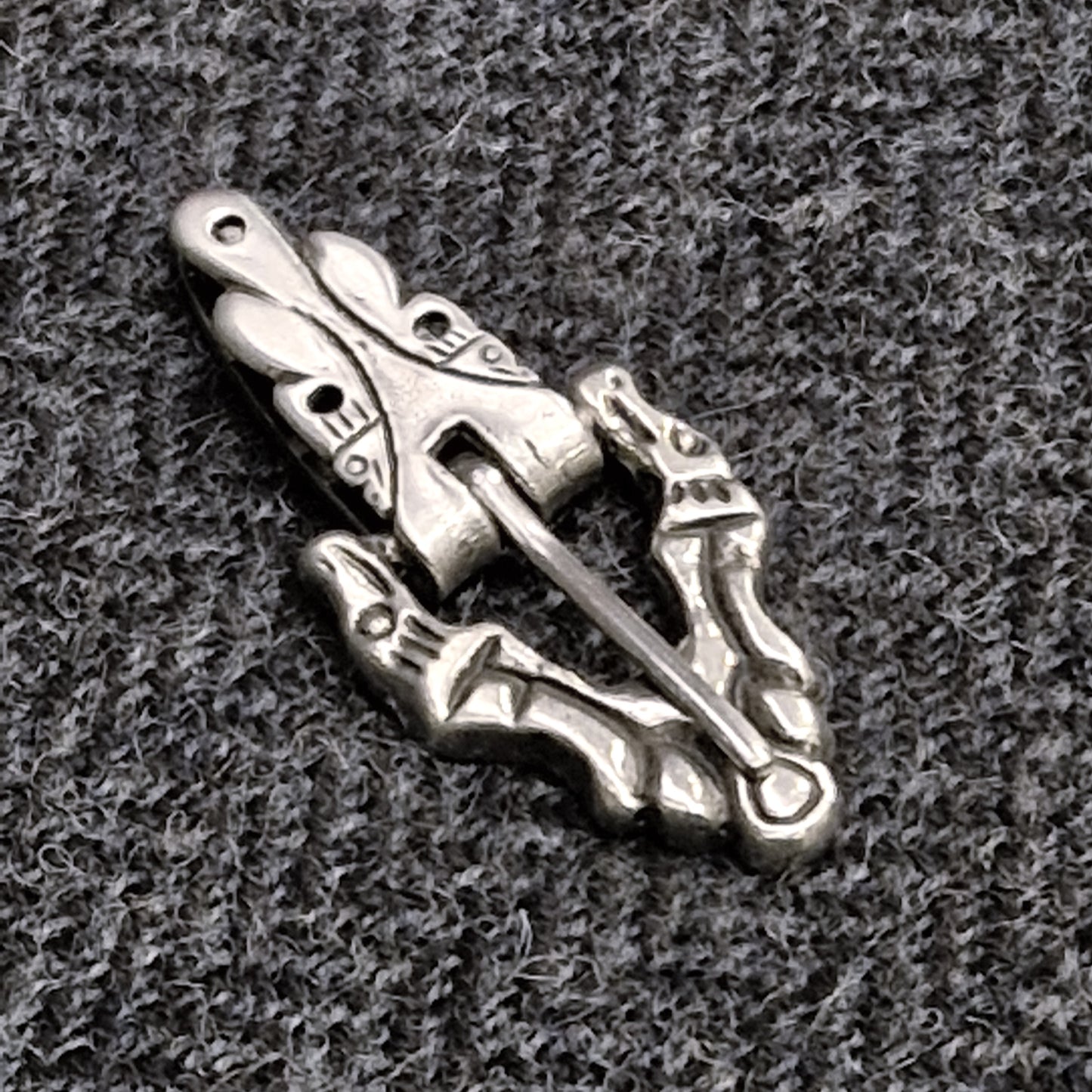 Half Inch York Buckle with Plate and Iron Tongue