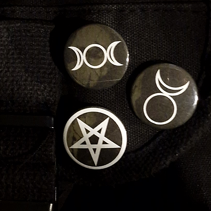 Wiccan Badge Set