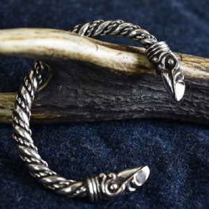 925 Sterling Silver Raven #1 Bracelet