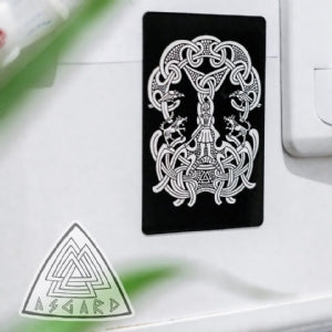 Odin and the Runes Magnet