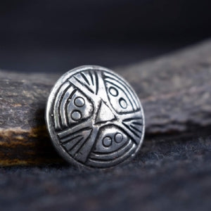 Tiny face Brooch