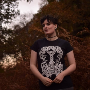 Fitted T-shirt - Odin & the Runes