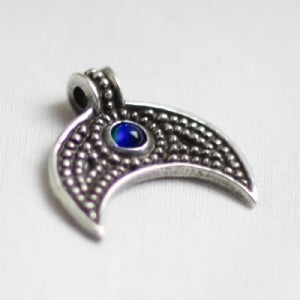 925 Sterling Silver Lunular II Blue