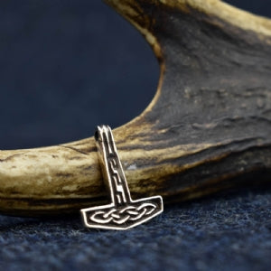 925 Sterling Silver Small Thor's Hammer