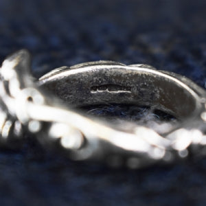 925 Sterling Silver Adjustable Ringerike Ring