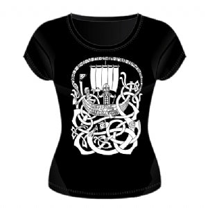 Fitted T- shirt -Thor Goes Fishing