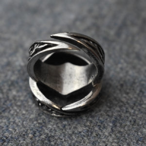 Berkanan Letter B Rune Ring - Adjustable