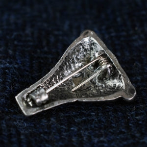 Bear Headed Brooch - Pair