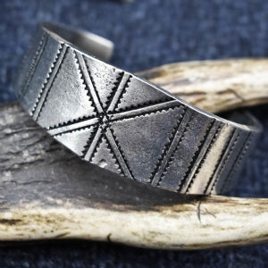 Galloway Hoard Stamped Cuff Bracelet