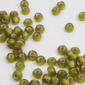 Gold Leaf Glass Bead