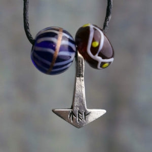 Repton Hammer with Glass Beads