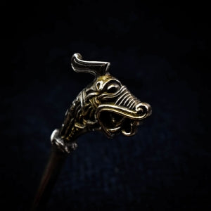 Bronze Hedeby Dragon Headed Pin
