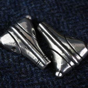 Bear Headed Brooch - Pair
