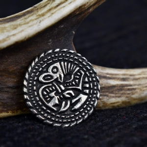 Small York Disc Brooch