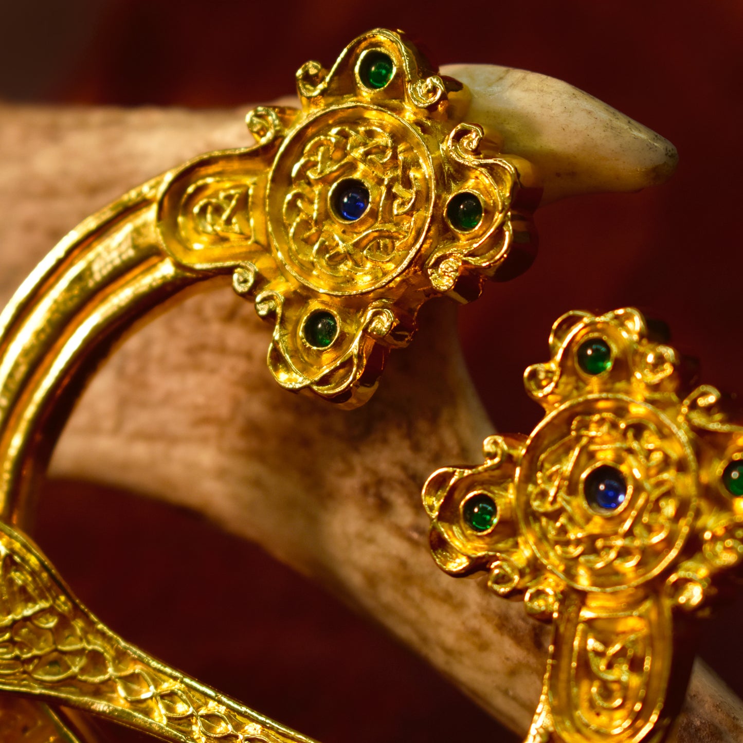 Gold Plated St Ninian's Hoard Pictish Penannular #2