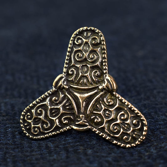 Viking Trefoil Brooch