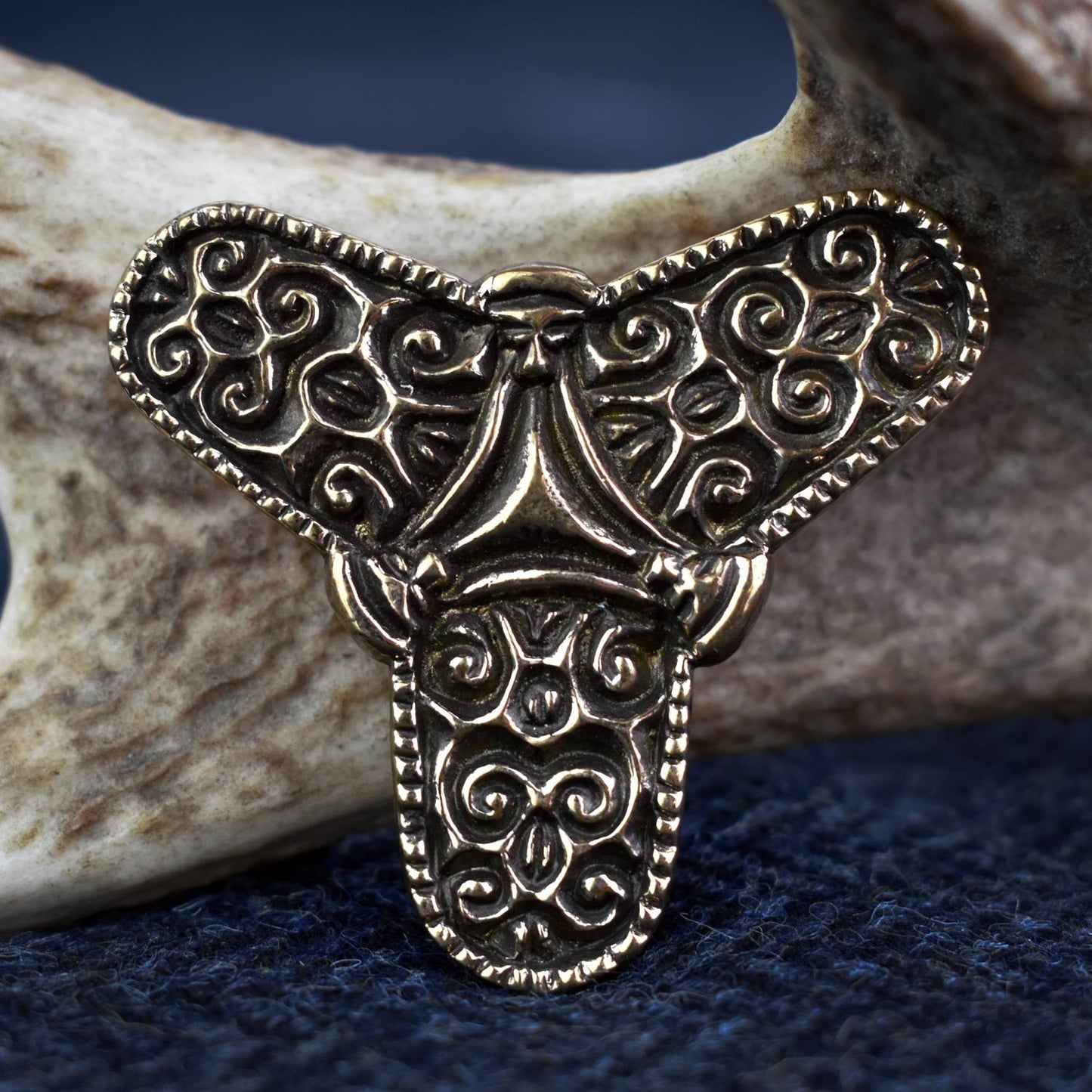 Viking Trefoil Brooch