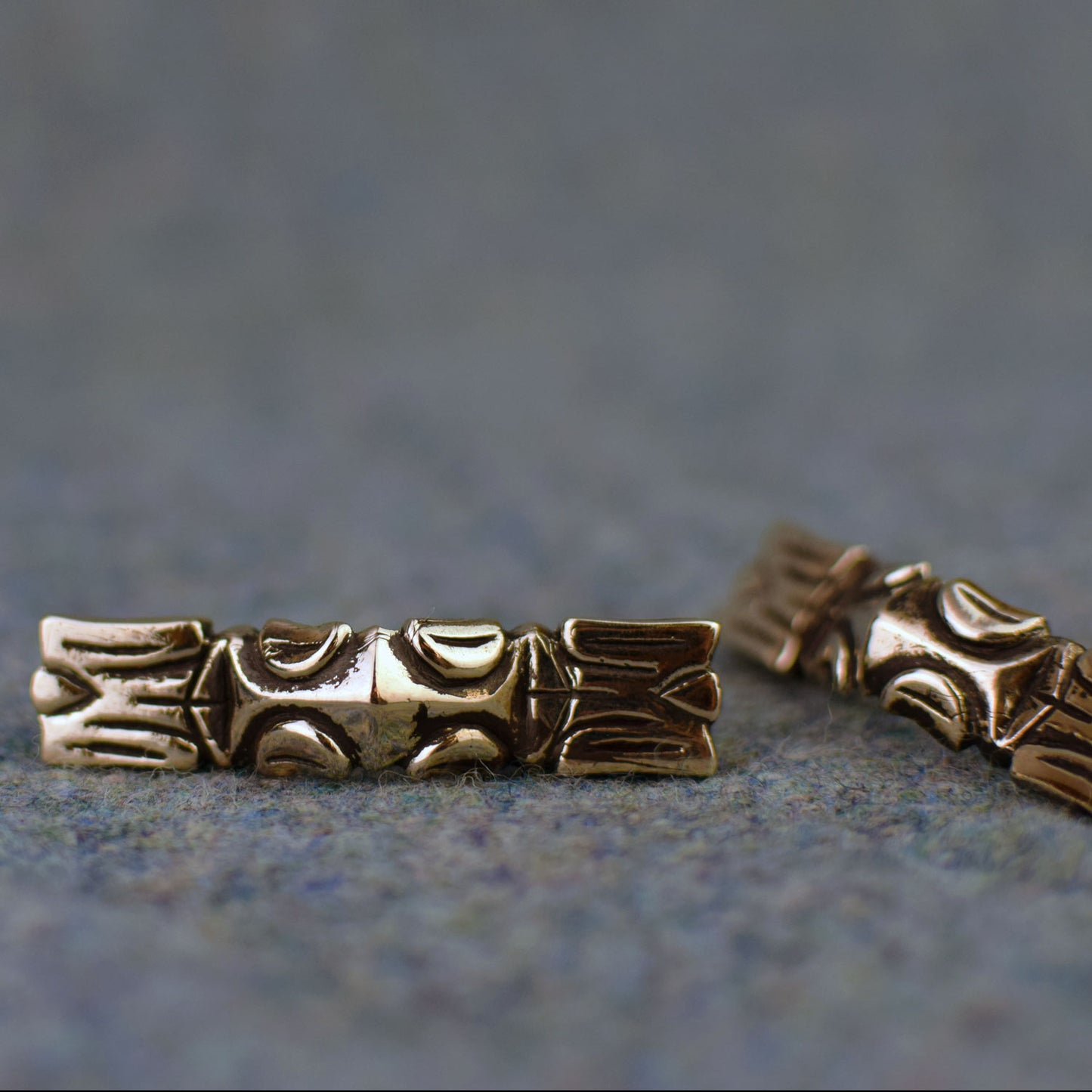 Jorvik Equal Arms Brooch Small - Bronze