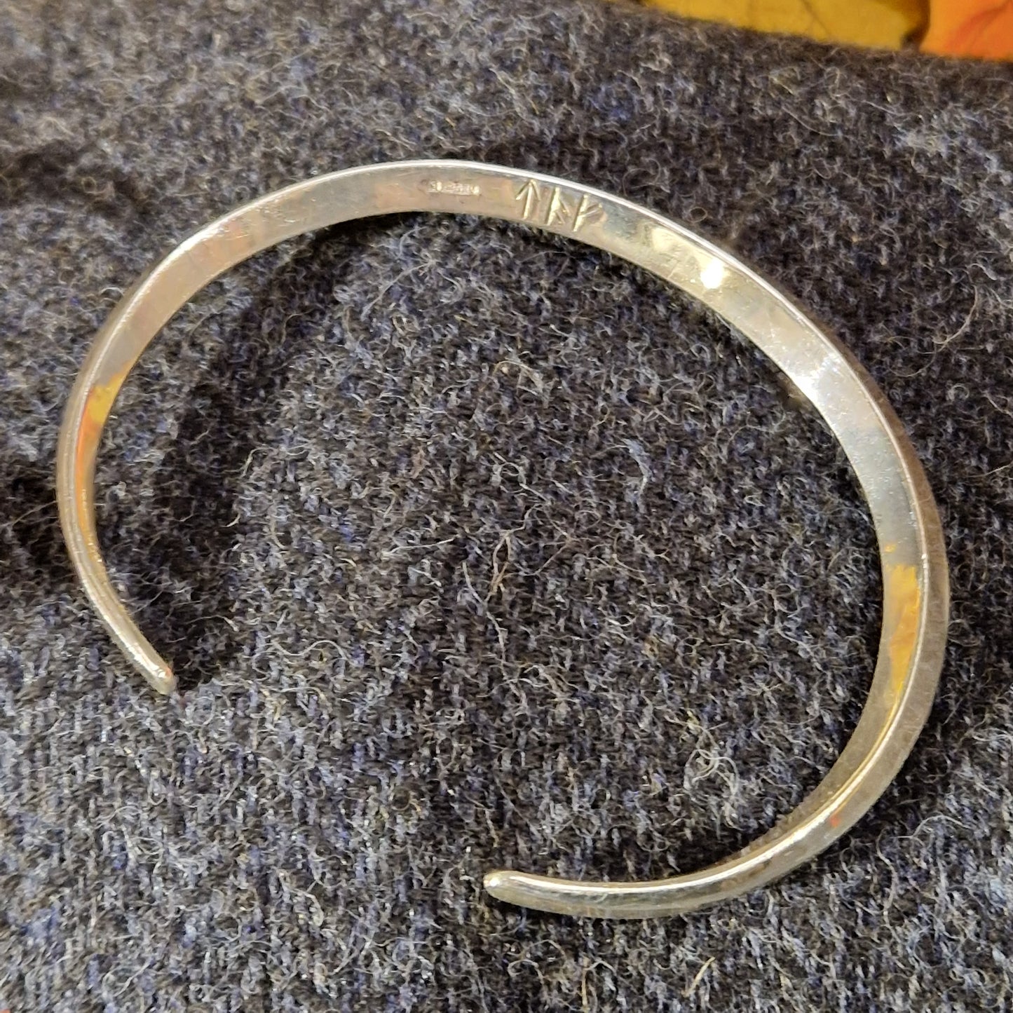 Sterling Silver Ring Money Bracelet Plain