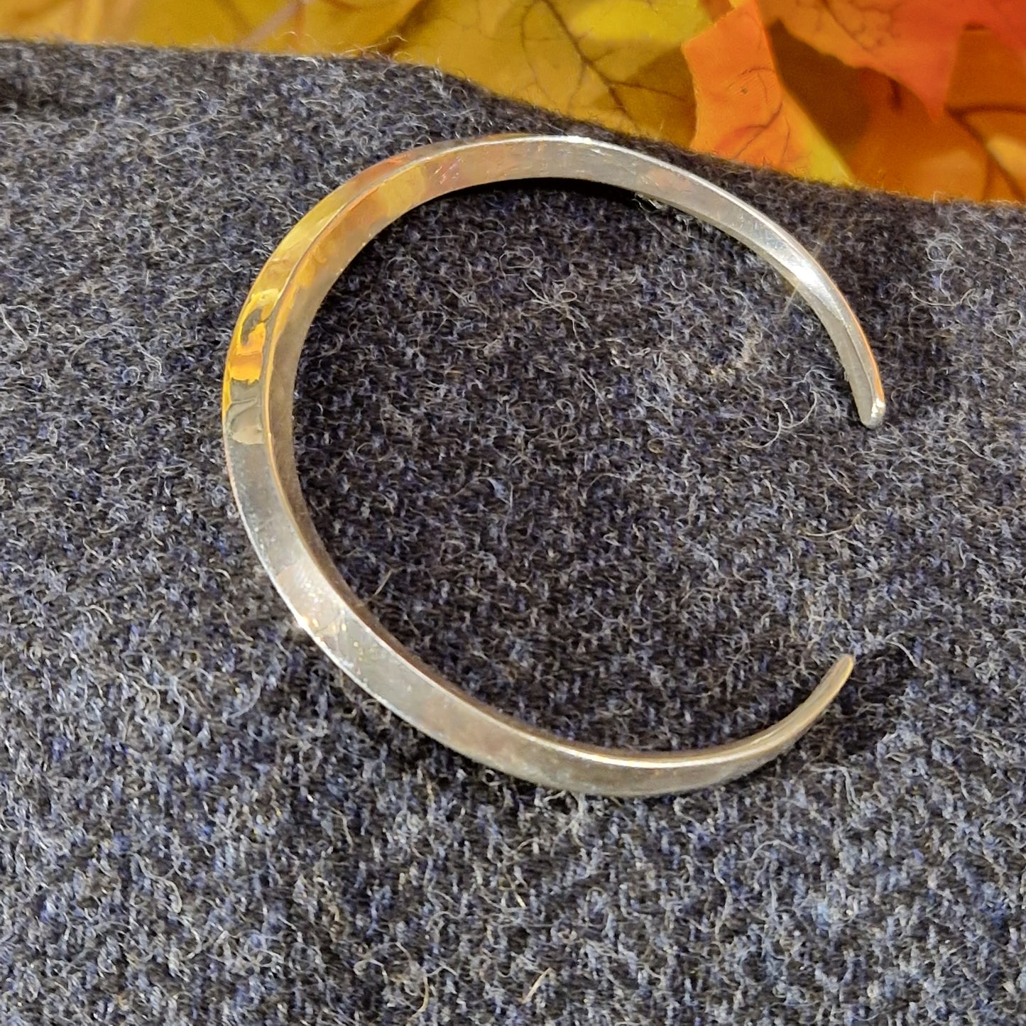 Sterling Silver Ring Money Bracelet Plain