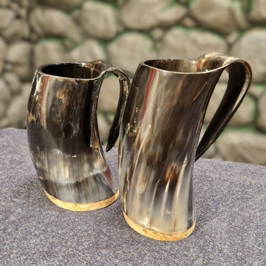 Polished Horn Tankard