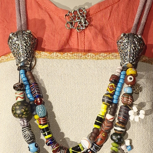 Gotland Bear Head Brooches - Pair