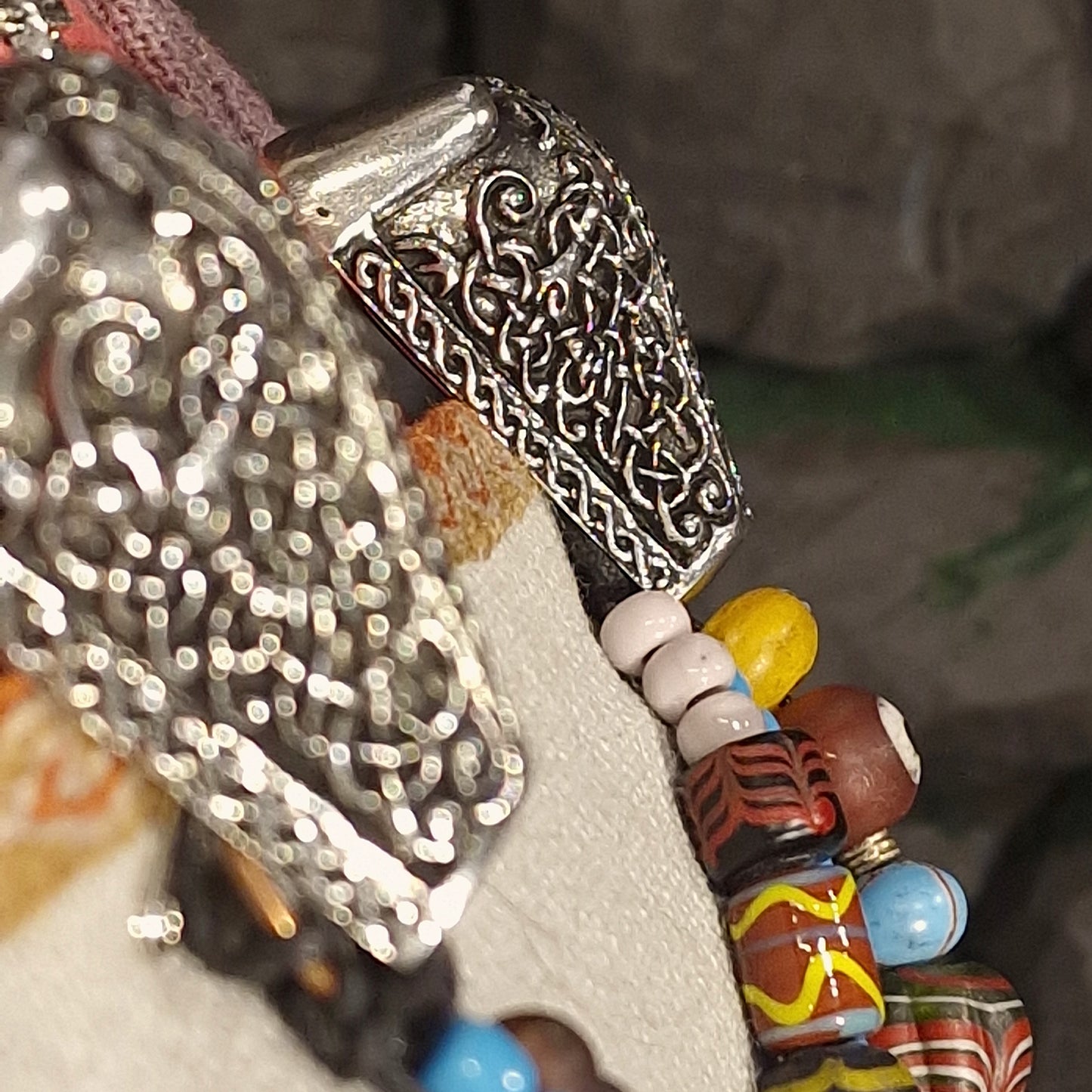 Gotland Bear Head Brooches - Pair