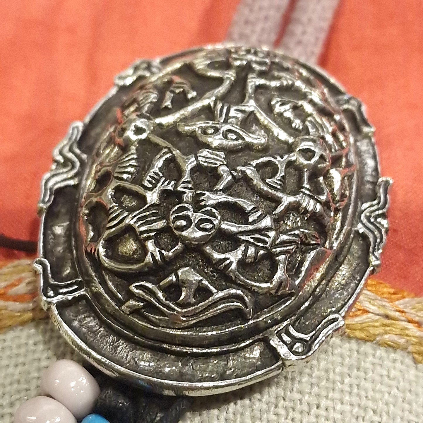 Birka Type Oval Brooches - Pair