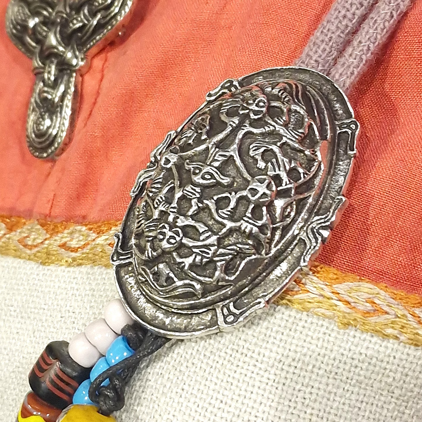 Birka Type Oval Brooches - Pair