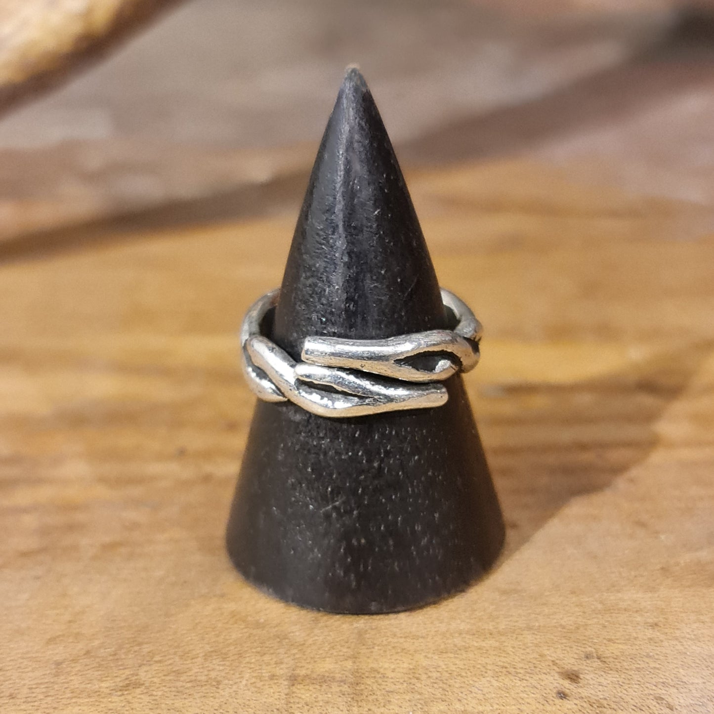 Small Pewter Rune Ring