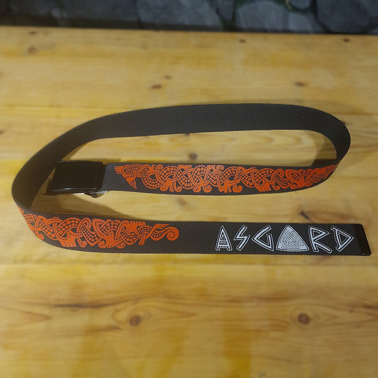 Jormungander Printed Belt - Red Print