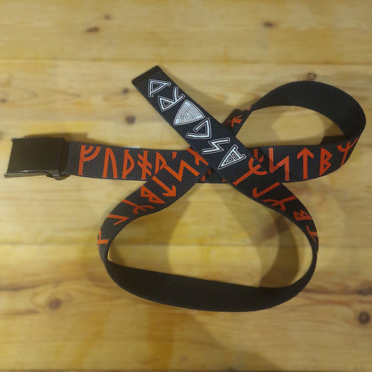 Futhark Printed Belt - Red Print