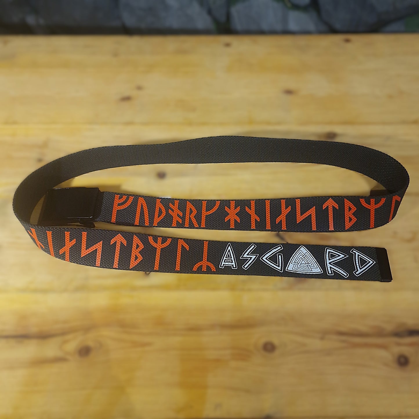 Futhark Printed Belt - Red Print