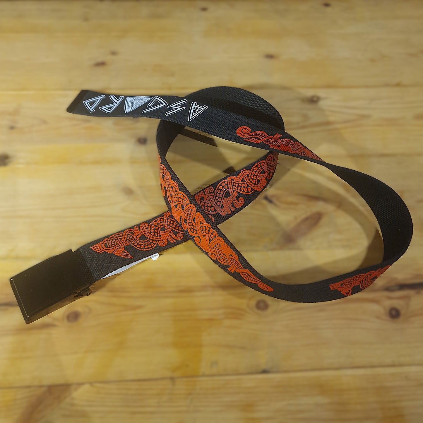 Jormungander Printed Belt - Red Print