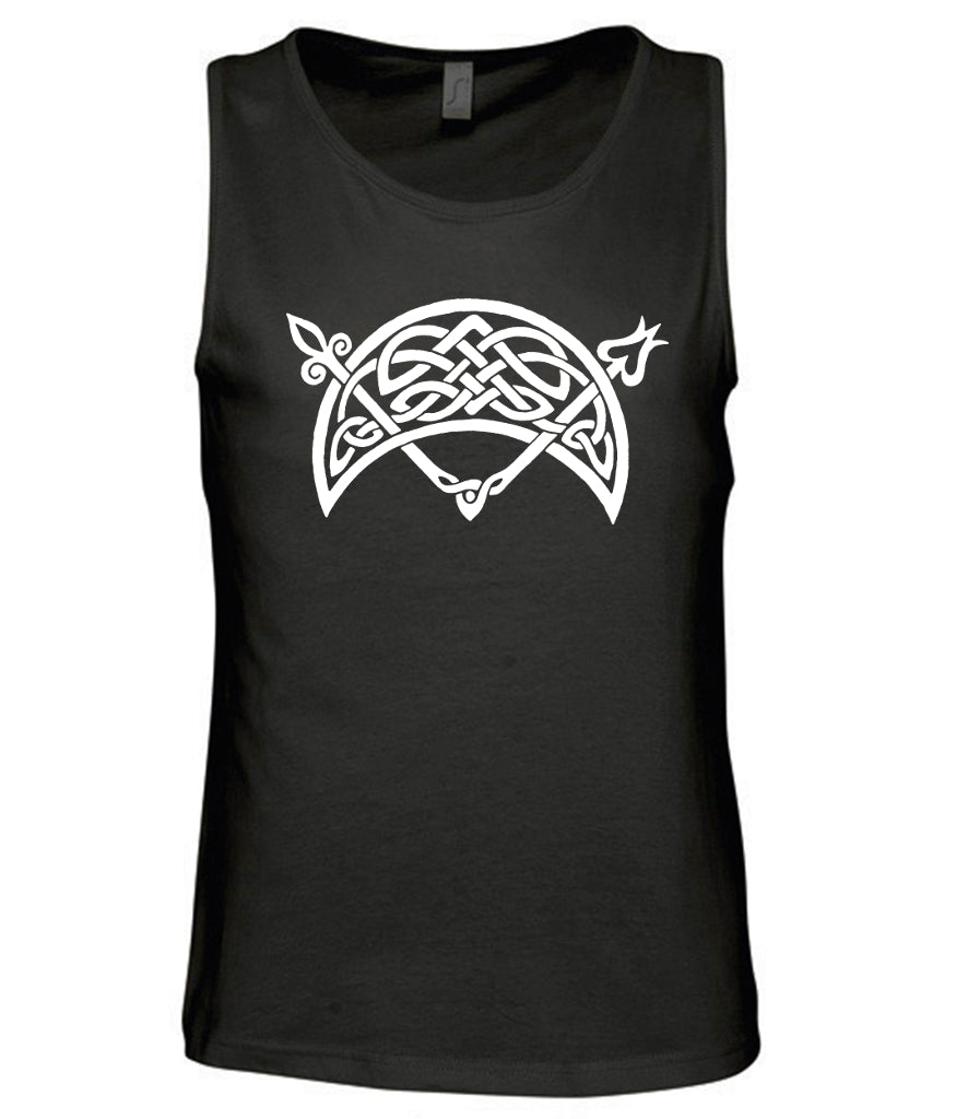 Pictish Crescent And V Rod Unisex Vest Top