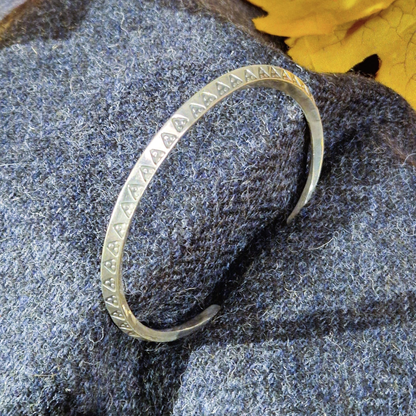 Sterling Silver Ring Money Bracelet Triangle
