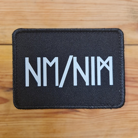 He/Him Runic Pronoun Printed Velcro Patch